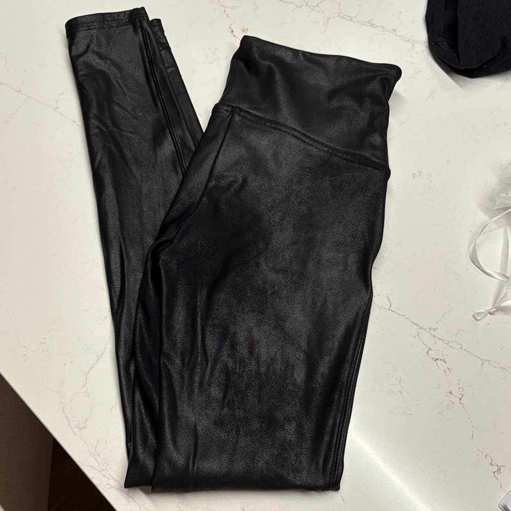 SPANX Black Leggings NWOT